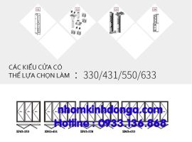 CỬA ĐI XẾP TRƯỢT 63 GIẢI PHÁP ĐỒNG BỘ HOPO