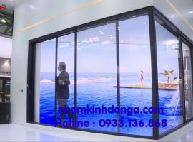 CỬA ĐI LÙA  SLIM CHUYỂN GÓC GIẢI PHÁP ĐỒNG BỘ HOPO