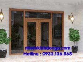 NHÔM XINGFA VÂN GỖ