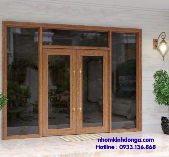 NHÔM XINGFA VÂN GỖ